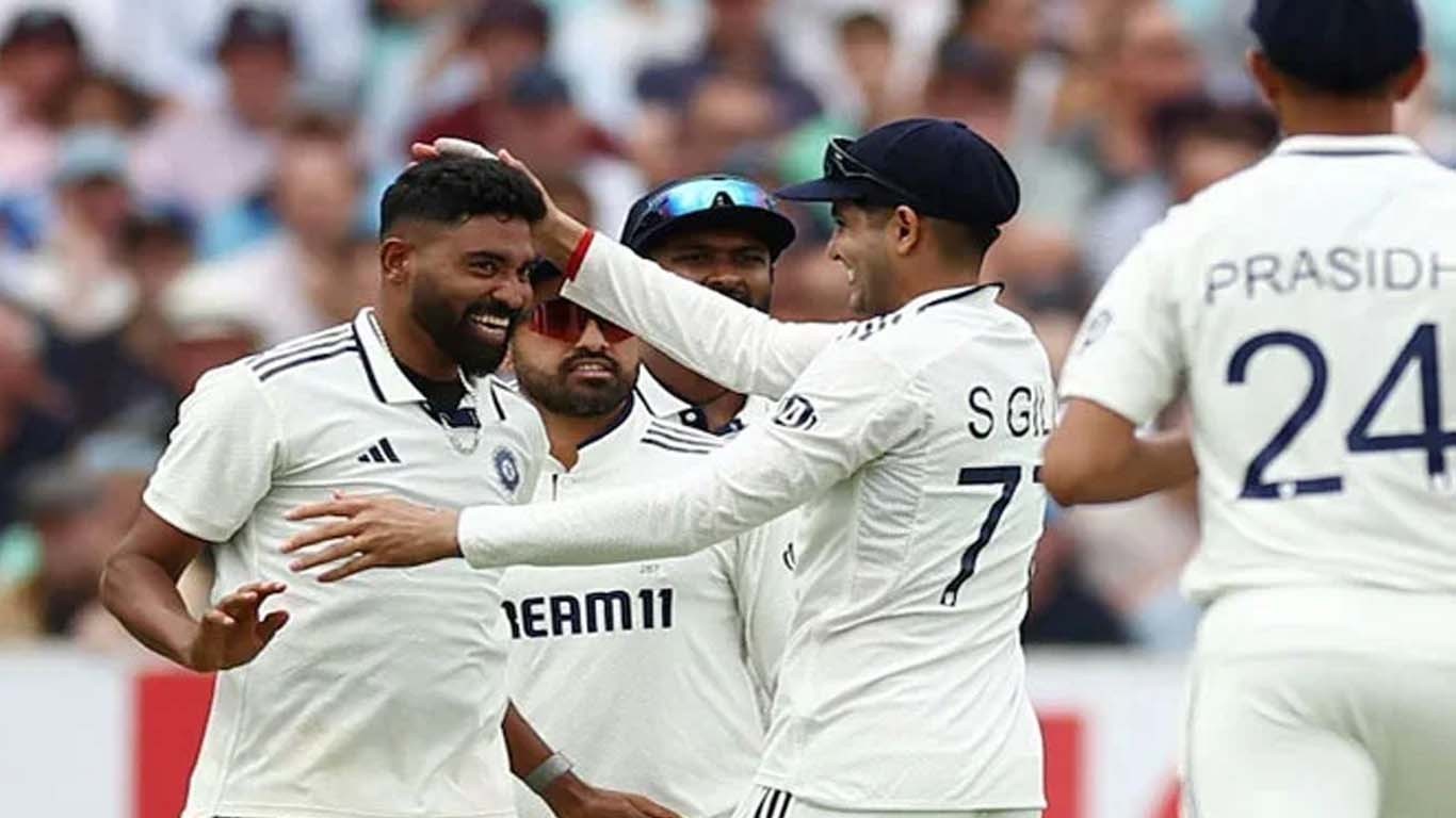 اوول ٹیسٹ: بھارت نے انگلینڈ کو شکست دیکر سیریز برابر کردی