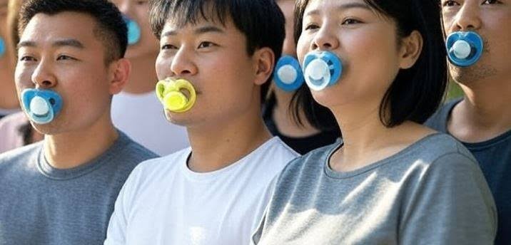 ذہنی سکون اور تناؤ میں کمی کیلیے بڑوں میں چوسنیوں کا استعمال بڑھنے لگا