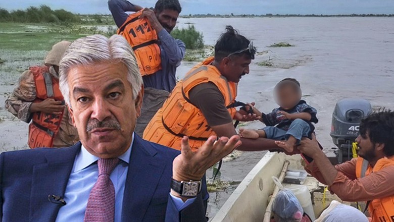 ہندوستان سے آنے والے سیلابی پانی میں لاشیں بھی بہہ کر آئیں،خواجہ آصف کا انکشاف