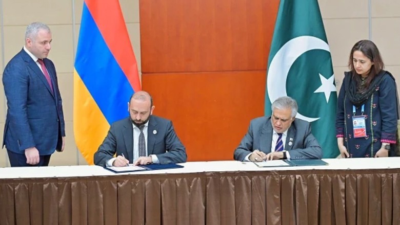 پاکستان اور آرمینیا کے درمیان سفارتی تعلقات قائم