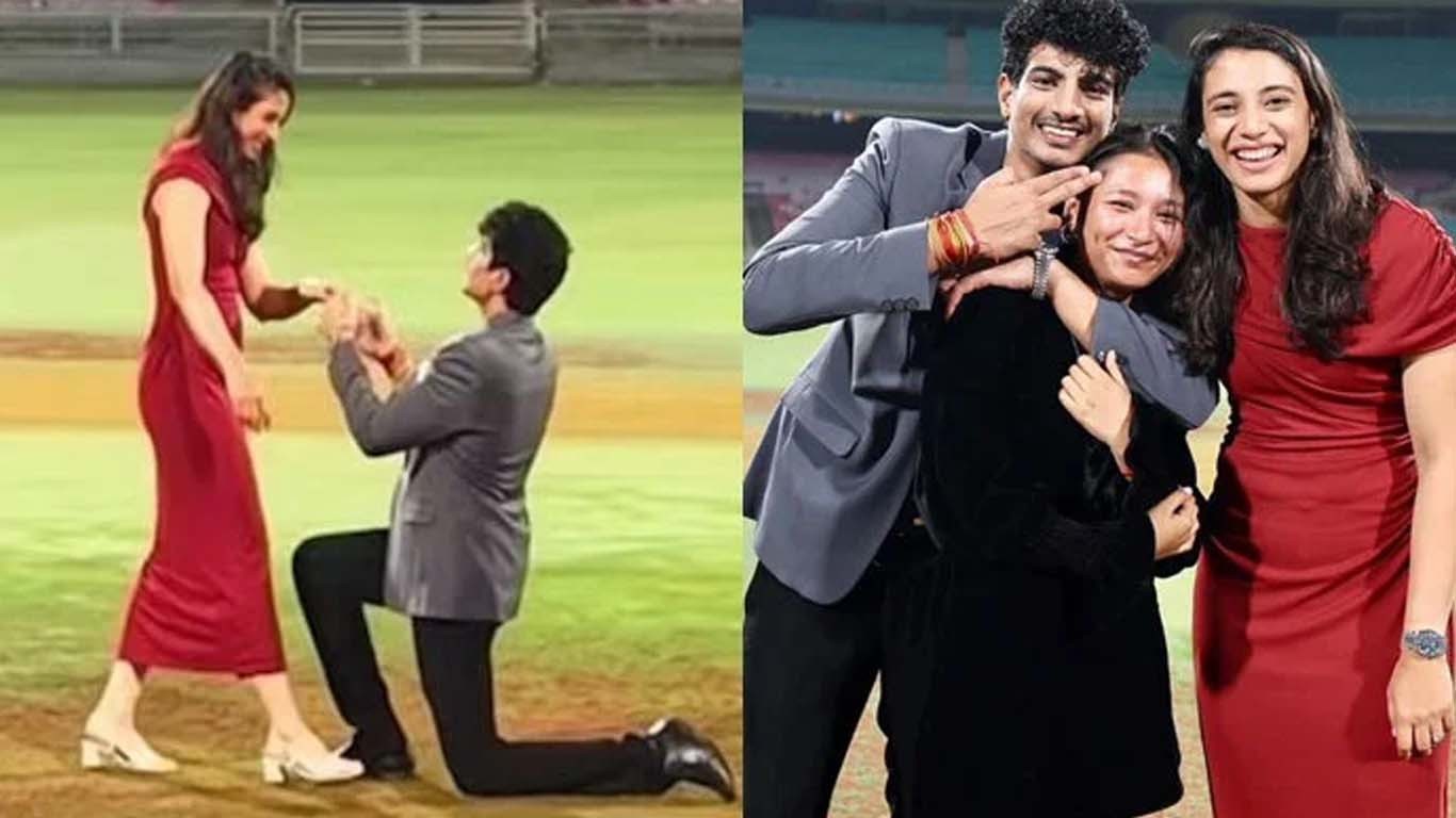 بھارتی کرکٹر سمرتی مندھانا کو اسٹیڈیم میں شادی کی پیشکش