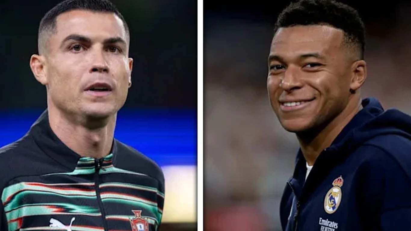 ایمباپے نے کرسٹیانو رونالڈو کا ریکارڈ برابر کر دیا