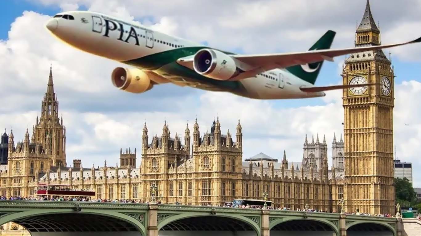 پی آئی اے کا لندن کے لیے براہِ راست پروازوں کا آغاز
