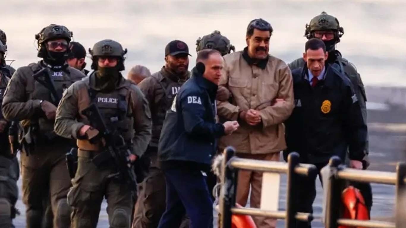 وینزویلا کے سابق صدر اور اہلیہ کو نیویارک کی عدالت میں پیش کردیا گیا