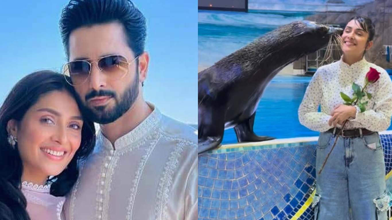 عائزہ خان کی دبئی میں سیروتفریح کی ویڈیو سامنے آگئی