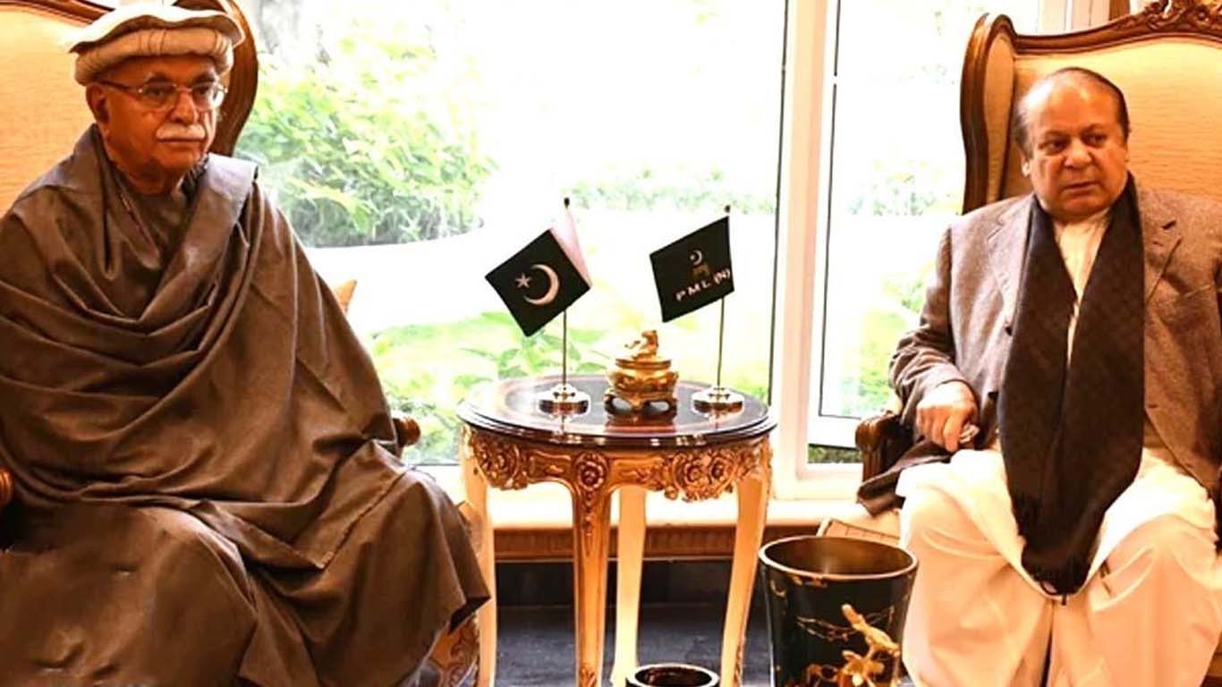 نواز شریف نے محمود خان اچکزئی کو اپوزیشن لیڈر بنوایا، جے یو آئی کا دعویٰ