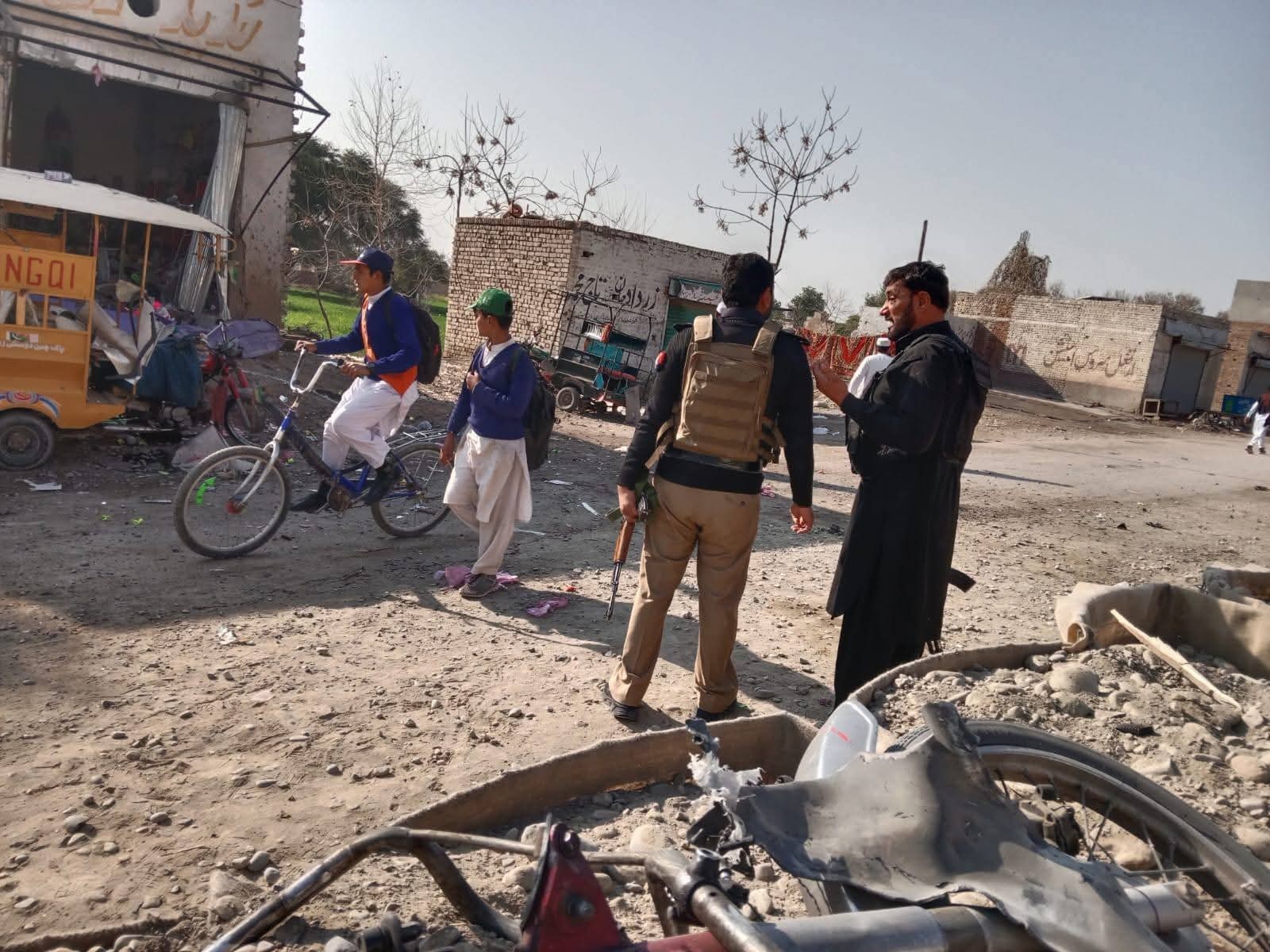 بنوں میں تھانے کے سامنے دھماکا، شہادتیں