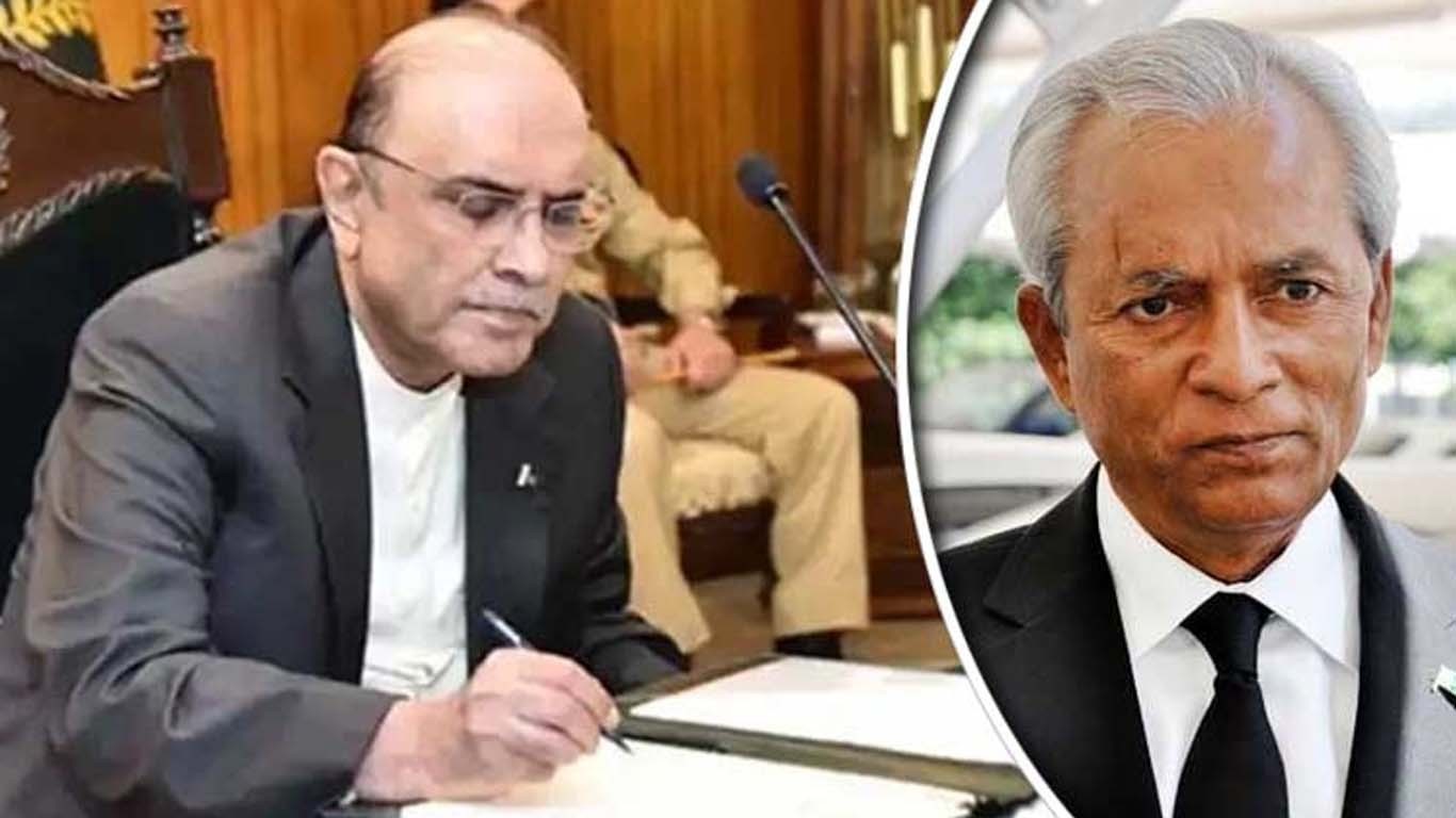 صدرِ مملکت نے نہال ہاشمی کو گورنر سندھ تعینات کرنے کی منظوری دیدی