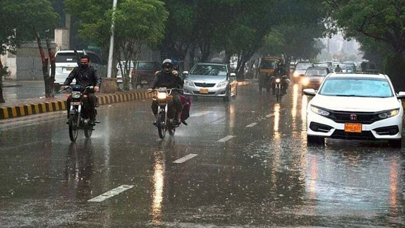 کراچی میں بارش اور ژالہ باری کی پیش گوئی