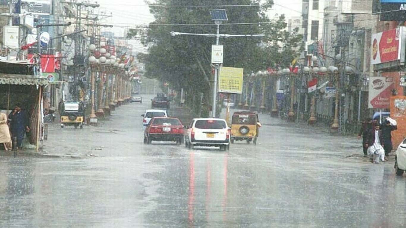 کراچی میں آج رات سے 3 اپریل تک تیز بارش متوقع