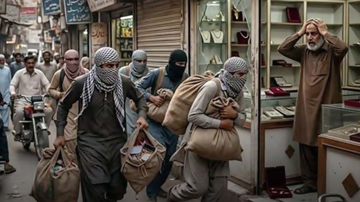 کراچی: مسلح ملزمان 3 کروڑ سے زائد مالیت کا سونا اور نقدی لوٹ کر فرار