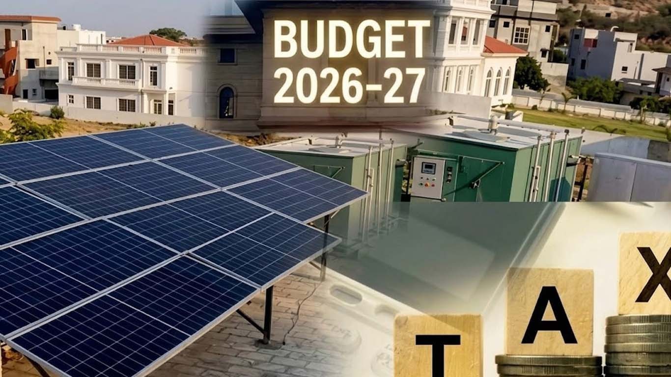 بجٹ میں سولر پینلز، اسٹیشنری اور اسٹاک مارکیٹ ٹیکس برقرار رکھنے کا فیصلہ