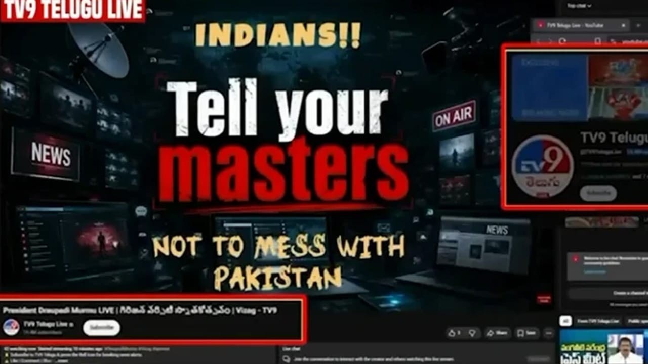 بھارتی چینلز ہیک، نشریات کے دوران پاکستانی ترانہ چل گیا