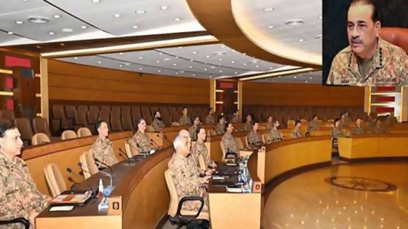 پاکستان کی خودمختاری اور قومی مفادات کا ہر قیمت پر تحفظ یقینی بنایا جائیگا، کورکمانڈرز کانفرنس