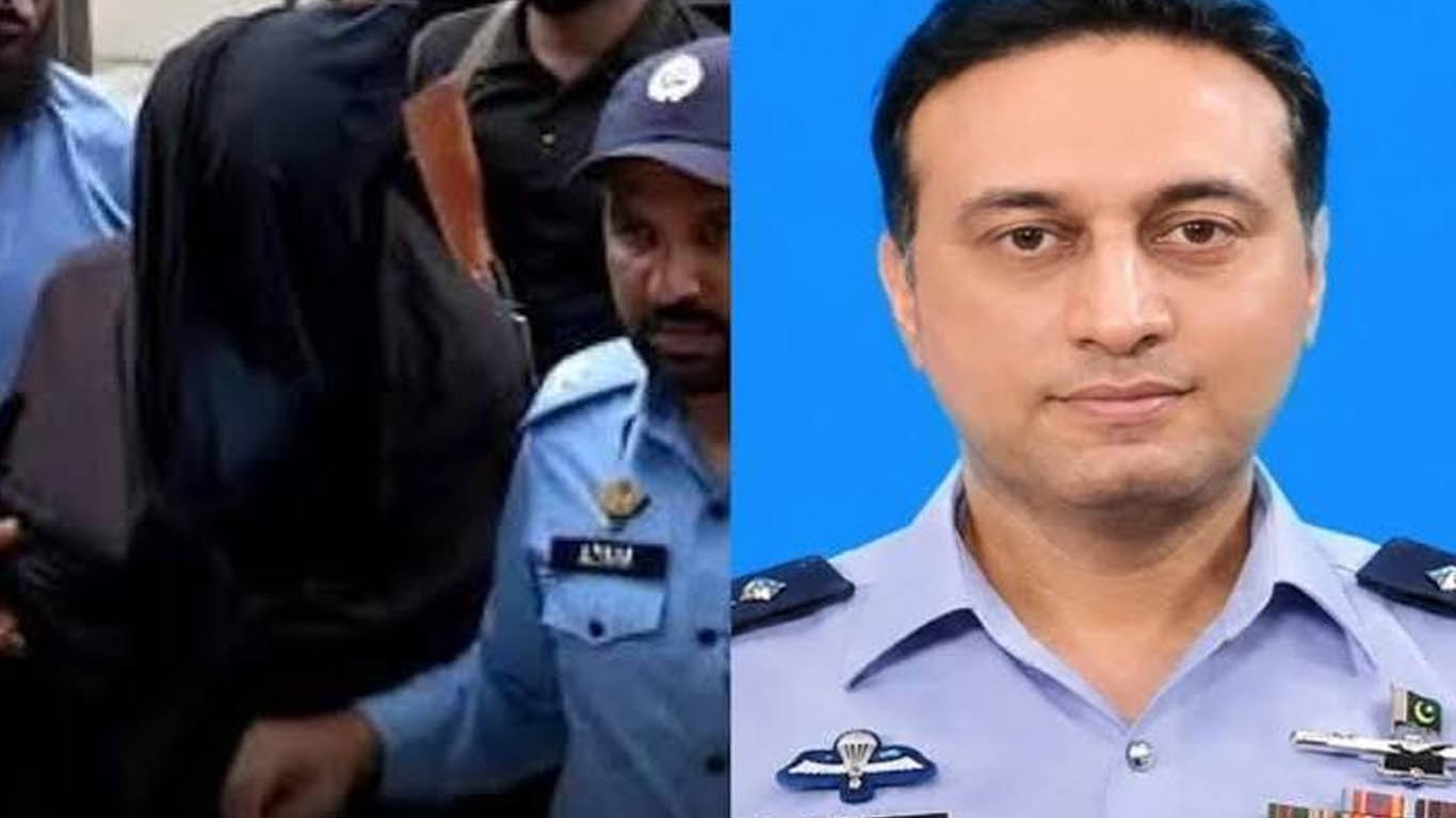گروپ کیپٹن عاصم طارق قتل کیس، ملزم کا مزید 7 روزہ جسمانی ریمانڈ منظور