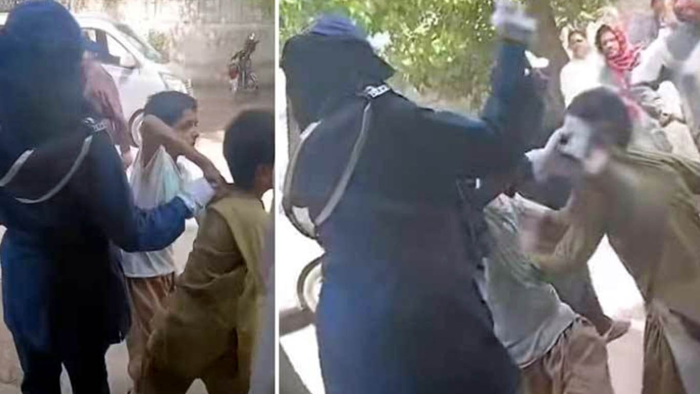 لیڈی وارڈن کا معصوم بچوں پر تشدد، وارڈن معطل