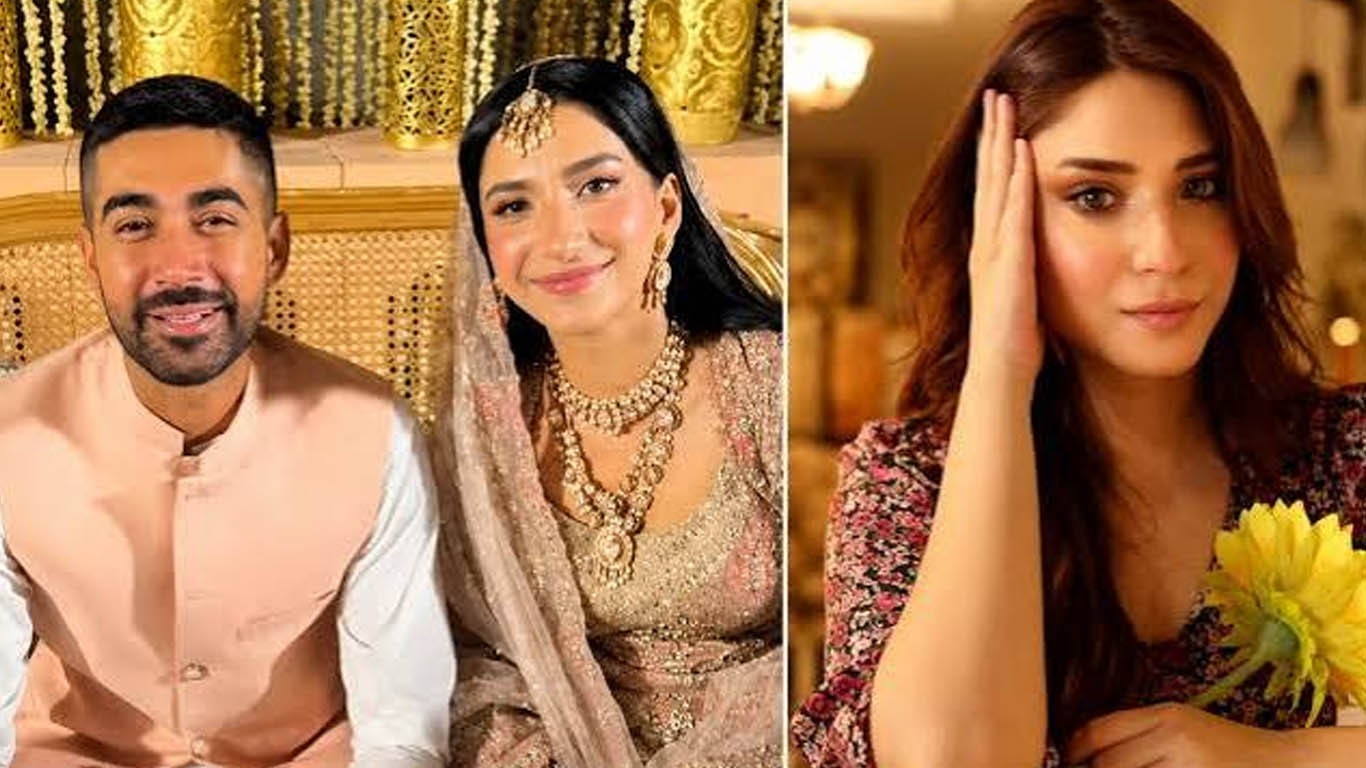 رمشا خان کی بہن کے روایت سے ہٹ کر نکاح نے توجہ سمیٹ لی