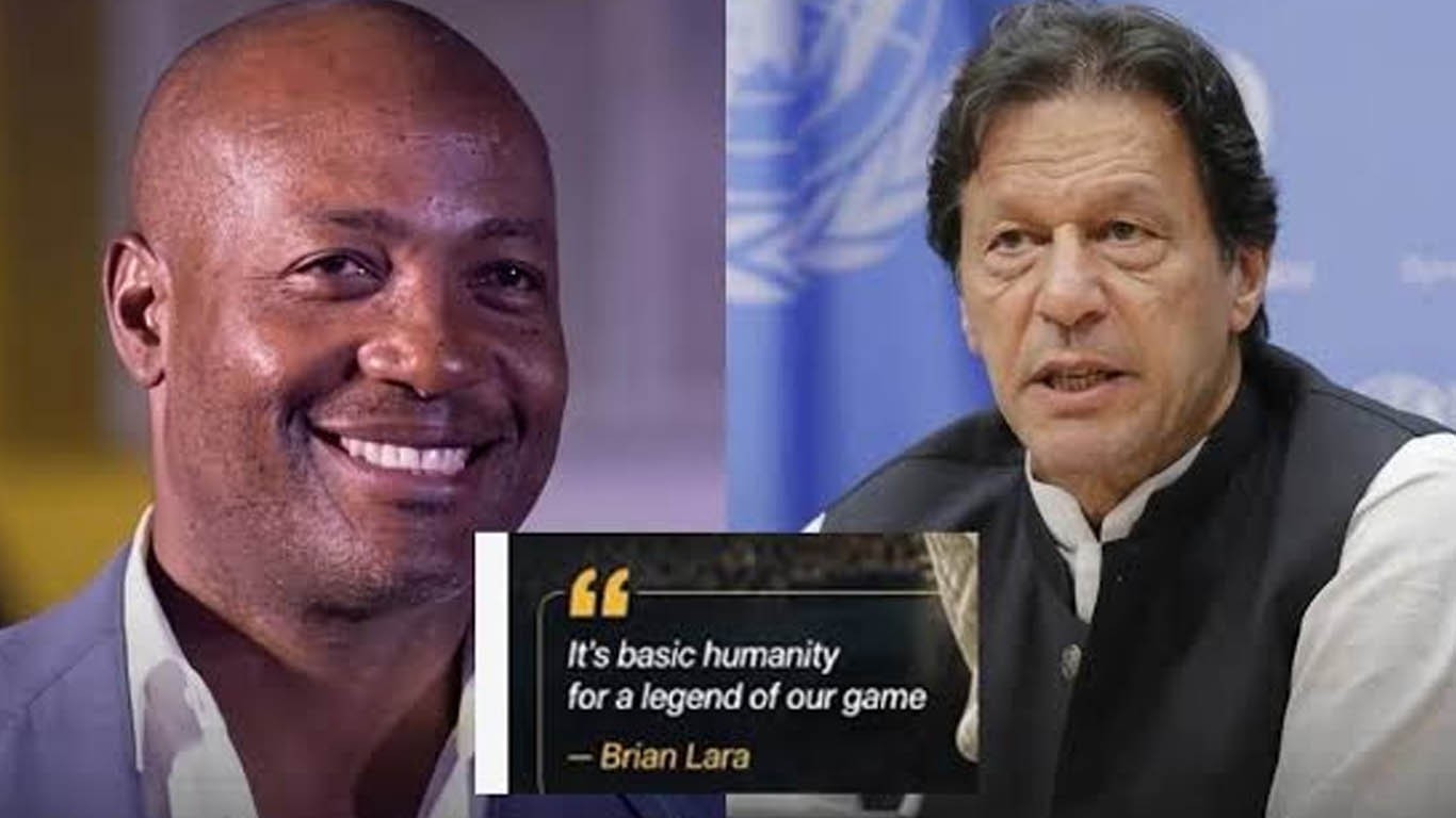 برائن لارا نے بھی عمران خان کیلئے آواز اُٹھادی